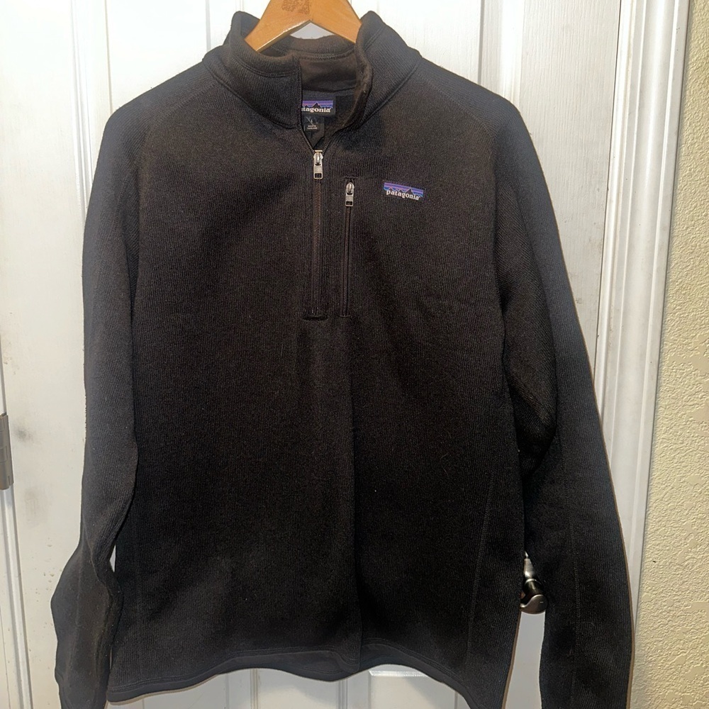 PATAGONIA Better Sweater Large 1/4-Zip like new - Picture 1 of 5